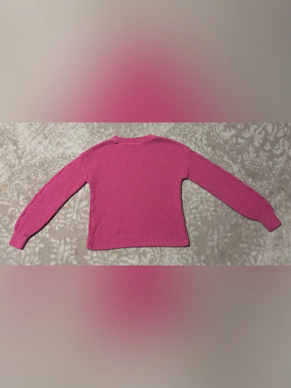 Vibrant Cable Knit Sweater - GAP KIDS
